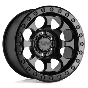 Black Rhino – RIOT – Black – 17″x9″ 12mm – All weather Wheels – 1790RIT126135M87